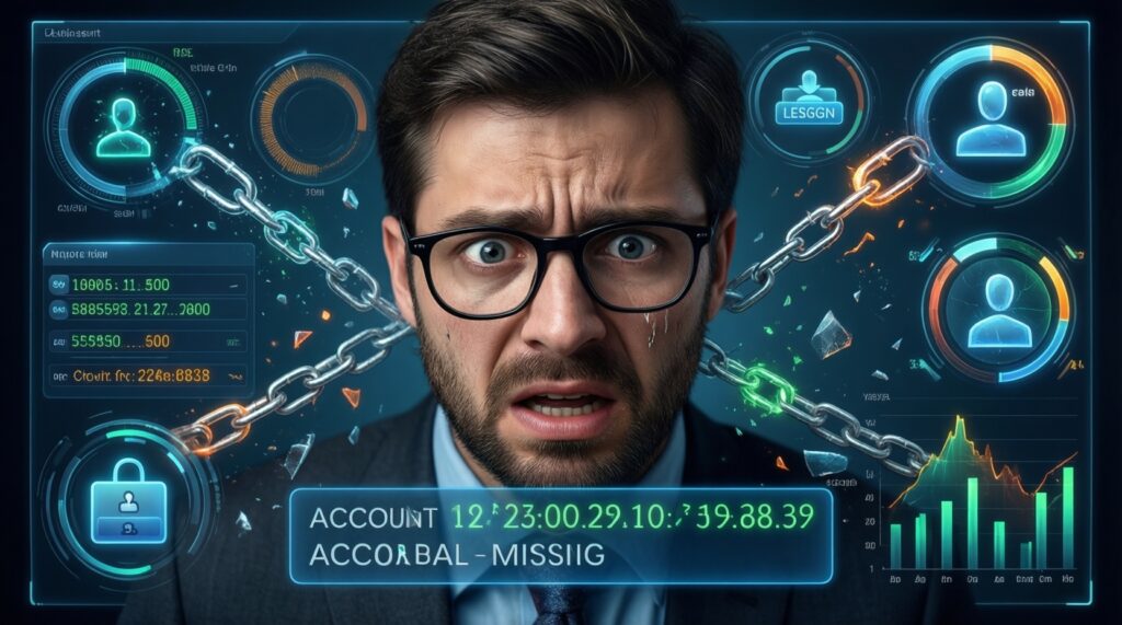 Что делать, если в личном кабинете не отображается лицевой счёт или адрес - иллюстрация