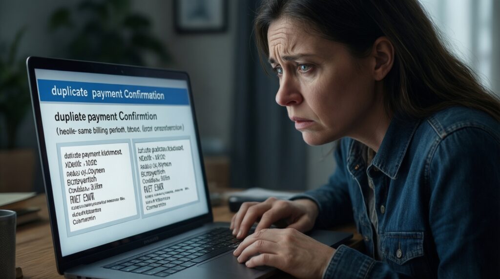 Двойные квитанции и