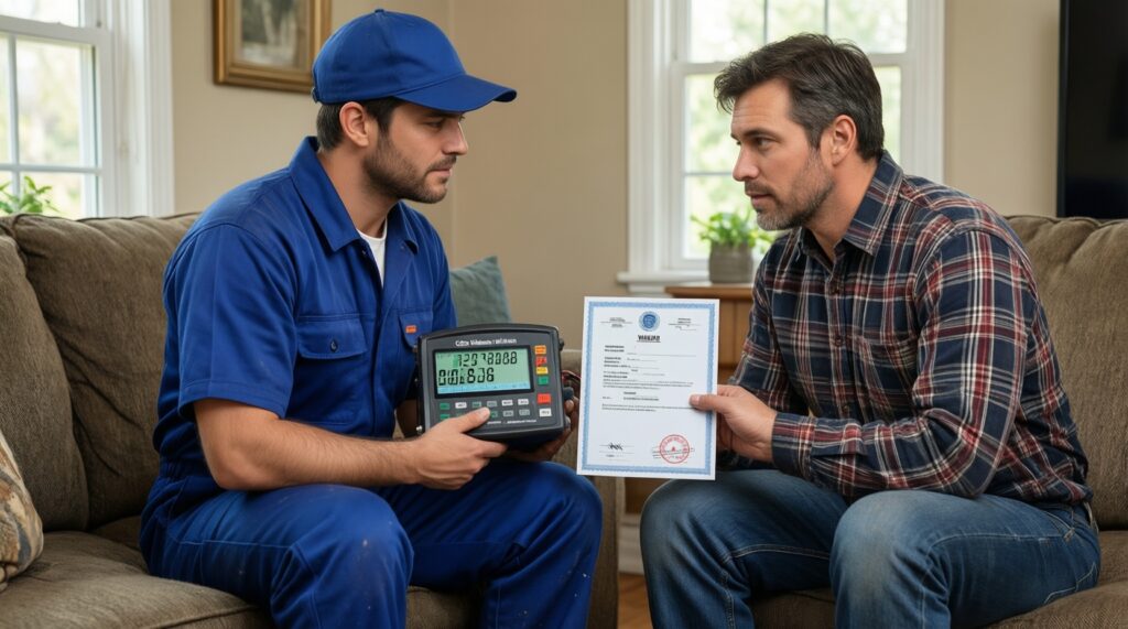 Поверка счетчиков воды/газа: как не попасть на мошенников и как отражается в начислениях - иллюстрация