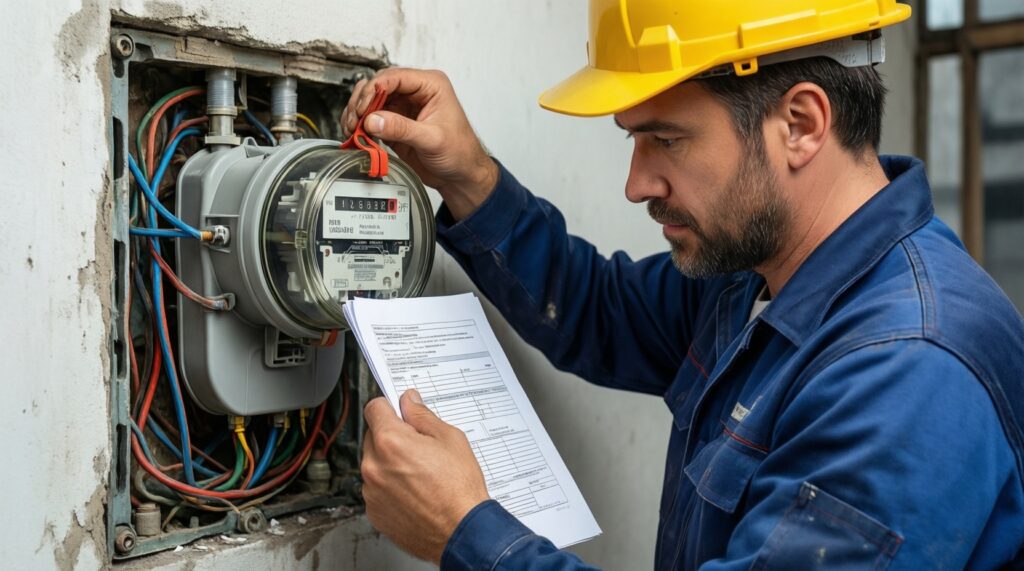 Если счетчик сломался или показания 