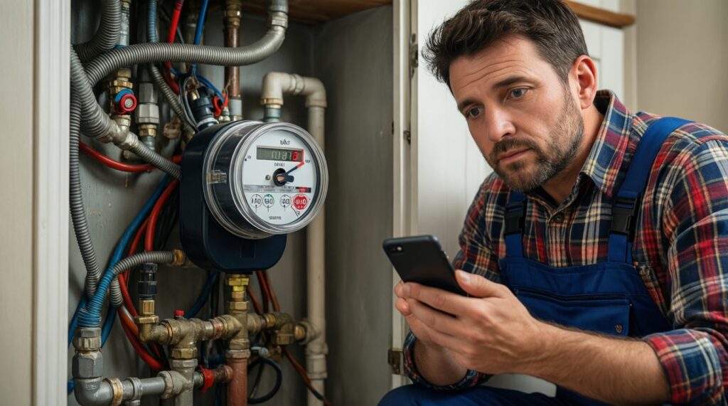 Если счетчик сломался или показания 